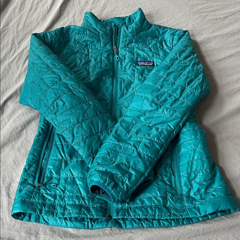 Patagonia Turquoise Nano Puff Jacket